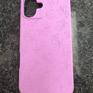 Floral Pink Phone Case - iPhone 16 Plus